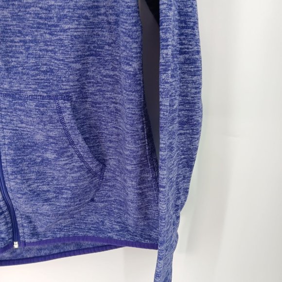 REEBOK PURPLE  MEDIUM ZIP UP JACKET WITH THUMB HOLES - Picture 7 of 15